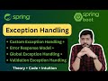 Exception Handling in Spring Boot | Lec.24 |Spring Framework Bootcamp