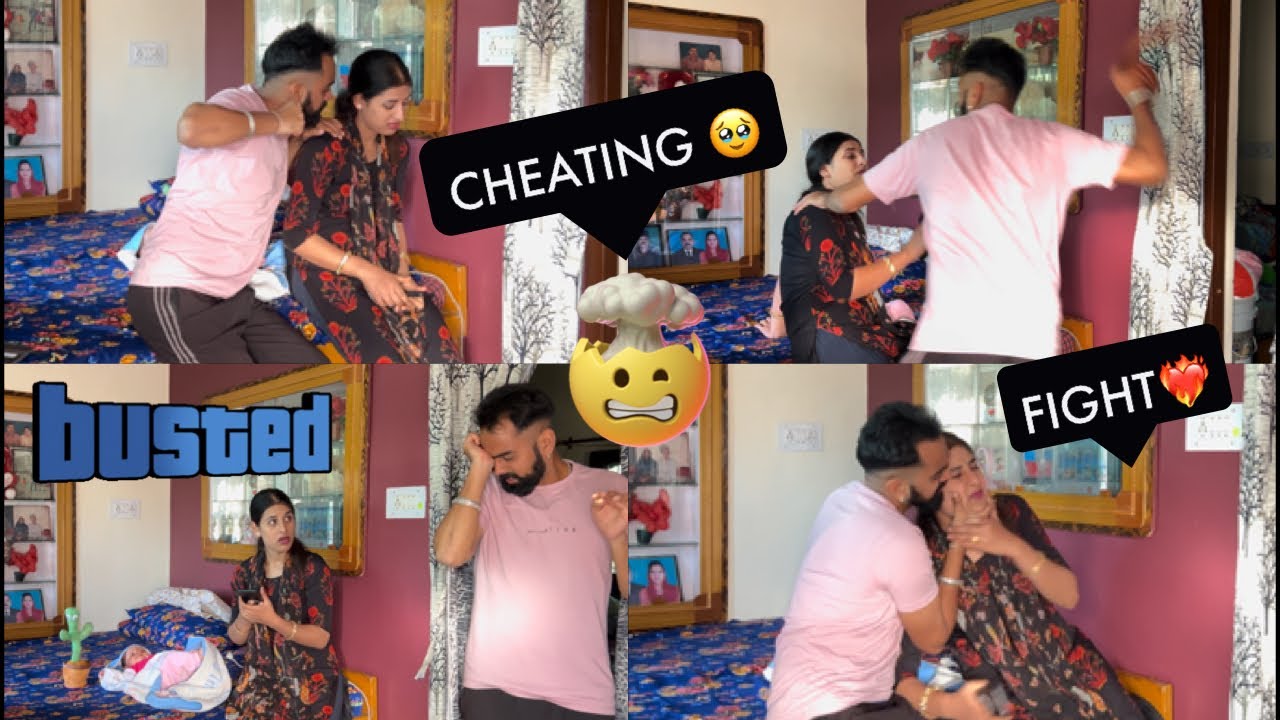 REAL Cheating Prank On My HUSBAND Bf Ke Sath Bhaagna Pda😭 | Cheating ...