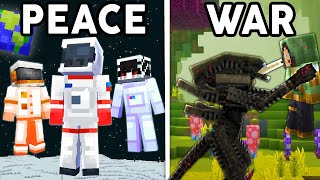 I Made 100 Players Simulate an OUTER SPACE Civilization in Minecraft...