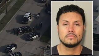 Suspect accused of shooting 3 Houston police officers surrenders after standoff, officials confirm