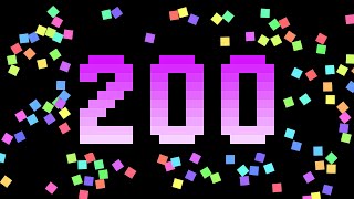 200 Seconds Pixels Explode Timer