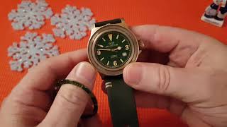 Glycine Combat SUB 42 Bronze Vintage Green GL0268 - Part: 4 - The \