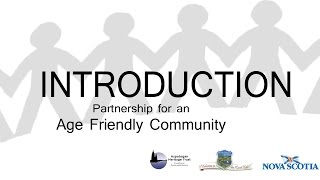 Age Friendly Community | Introduction | #1