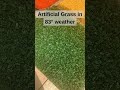 does artificial turf get hot v max artificial grass turf 3 4 inch with 5mm pad test