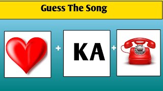 Guess The Song।। Guess the Bollywood songs।।