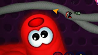 worms zone io//kill biggest snake in worms zone io//snake game//wormax io record//epic worms game