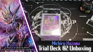 Cardfight!! Vanguard D Trial Deck 02 Unboxing | Michiru Hazama | Drajeweled Looks Stunning!