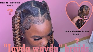 How To Do The “Jayda Wayda” Braids (Tutorial)