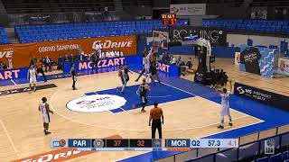 Aleksandar Lazić with one of the best POSTER dunks of the season (Partizan NIS – Mornar, 20.3.2021)