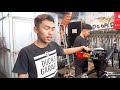 prosess restorasi total honda astrea grand give away by duck s garage vlog12