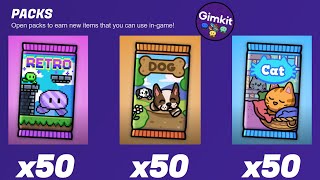 Opening 50 of EVERY GIMKIT PACK.