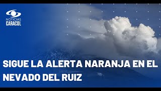 Volcán Nevado del Ruiz: establecen nueva área de amenaza y evacuación