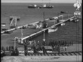 troop carrier athos with french paratroopers arrives in cyprus. 1956