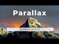 How to create zoom parallax effect using HTML , CSS  and JS | Tutorial for beginners.