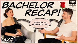 Bachelor WTA Recap: Carolina Vs Dina, The Battle Rages On - Episodes 374 - Dear Shandy