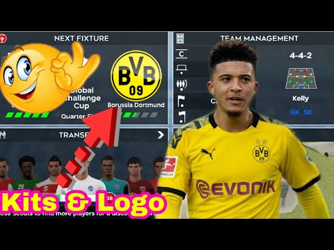 How To Make Borussia Dortmund Team New Kit and Logo 2020 - Dream League Soccer 2020