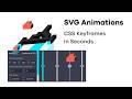 Create SVG Animations with CSS Keyframes | Animate SVG Icons | CSS Keyframes!