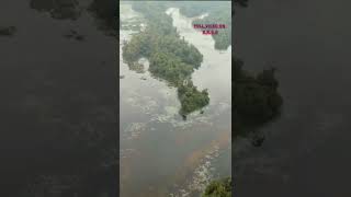 Drone view of ghodaghodi lake.