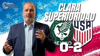 CLARA SUPERIORIDAD de Estados Unidos | México vs USA | Final Concacaf Nations League 2024