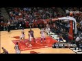 Kobe Bryant BEAUTIFUL PASS to Metta World Peace | Lakers vs Bulls | Jan 21, 2013