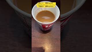 【間食】UCCブラックコーヒー＋フレッシュ（砂糖抜き）（糖質0.5g/15kcal）