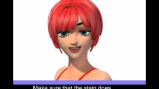 Remove carpet blood stain