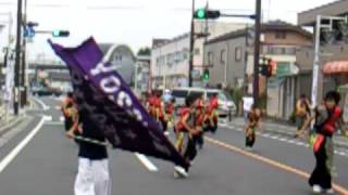 東松山　よさこい陣屋まつり　夏の陣　らん山ＳＰ　流し