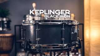 Snare Spotlight: Keplinger Black Iron Snare Drum