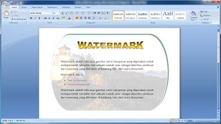 Microsoft word tutorial |How to Add Text to an Image with a Transparent Background in Word