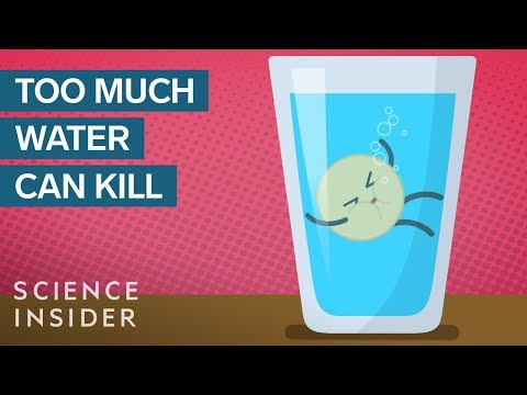 Is it bad to drink a bottle of water at once?