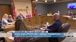 Lubbock ISD partners with LCU for direct admission program