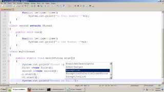 BCA Program : Multithreading In Java Tamil