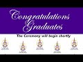 unisa autumn graduations 21 july 2022 14h00 ceremony