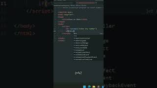 JavaScript Program To Check Number is Even Or Odd 🔥