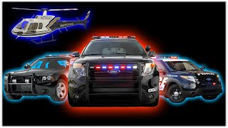 🚨🚔105 Police Vehicles "Siren, Alarm, Horn" Sound Variations in 8 Minuted - MEGA COMPILATION🚨🚔