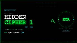 Hidden Cipher 1 | PicoCTF 2026 | Reverse Engineering