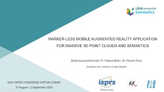 MARKER-LESS MOBILE AUGMENTED REALITY APPLICATION FOR MASSIVE 3D POINT CLOUDS AND SEMANTICS