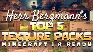 TOP 5 Resource Packs ★ MINECRAFT 1.8 [+Download]