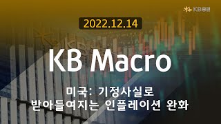 [Daily] 2022년 12월 14일 KB모닝 LIVE