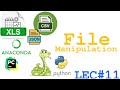 Read different sheets of excel, csv, json file | Python | Lecture#11