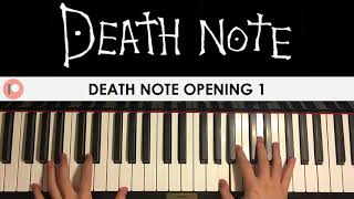 Death Note Opening 1 - The World (Piano Cover) | Patreon Dedication #243