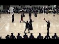 【3回戦】 041【東京農業大学×流通経済大学】第71回関東学生剣道優勝大会・2022年9月11日（日）