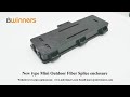 new type mini outdoor fiber splice enclosure