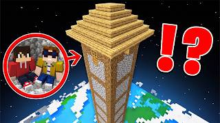 PAT CLIMBS the TALLEST HOUSE in Minecraft!