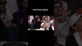 Modern Family Gloria Kisses Phill On Kiss Cam😂 #modernfamily #sitcomsnippets #shorts #comedy #fyp