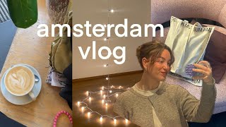 amsterdam vlog 🇳🇱☕️ ein gemütlicher kurztrip mit dem zug 🚃