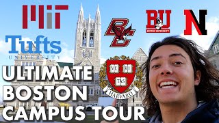 Touring Every College In Boston So You Don't Have To | (Harvard, MIT, BU, Northeastern, etc.)