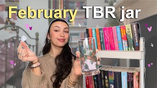 TBR jar prompts pick my February reads 🫙📚💕