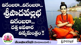 దిగంబరా... దిగంబరా... శ్రీపాదవల్లభ దిగంబరా... దత్త అవతార దివ్యమంత్రం !! | VEDA FOUNDATION - SKY#