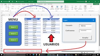 Cómo Crear un Formulario de Login en Excel con Usuarios y Privilegios ¡Full Clase!